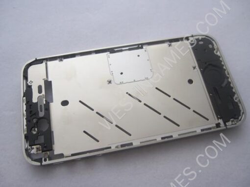 2 in 1 Original Replacement Front Bezel + Original Middle Board for iPhone 4S