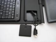 360 Degree Rotation Cover Case with Wireless Bluetooth Keyboard for New iPad 2 / 3 - Black 04