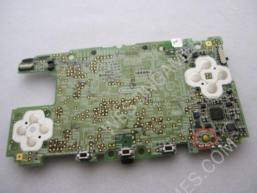ON/OFF Power Switch Button SW1 for 3DS 3DS XL and NEW 3DS XL Motherboard Repair - Image 2
