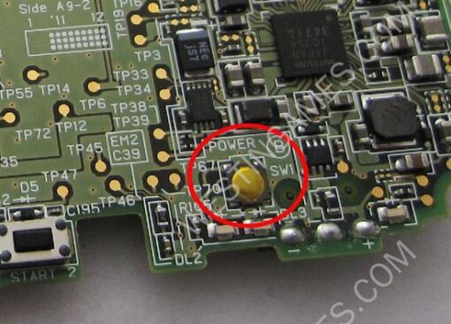 ON/OFF Power Switch Button SW1 for 3DS 3DS XL and NEW 3DS XL Motherboard Repair - Image 3