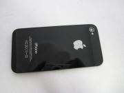 Replacement iPhone 4 4G Glass Back Cover - Black (OEM)