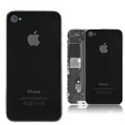 Replacement iPhone 4 4G Glass Back Cover - Black (OEM) 03