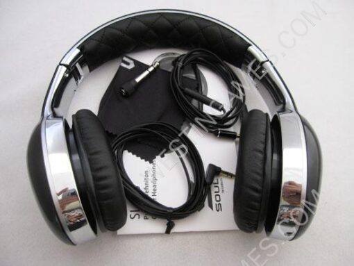 Soul by Ludacris SL150 Pro Hi-Definition On-Ear Headphones - Black/Chrome - Image 2