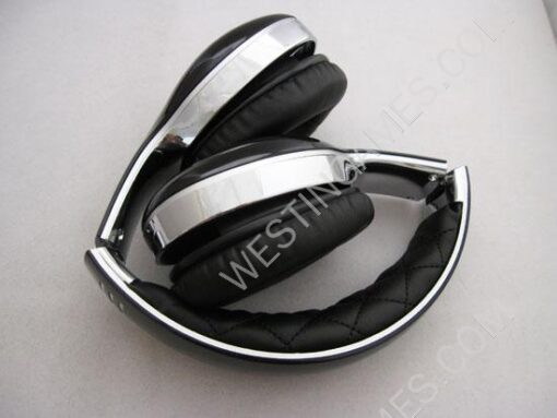 Soul by Ludacris SL150 Pro Hi-Definition On-Ear Headphones - Black/Chrome - Image 3