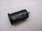 USB Car Power Charger Black for iPhone/iPad/iPod/Galaxy Tab & Mobile Phone - Black