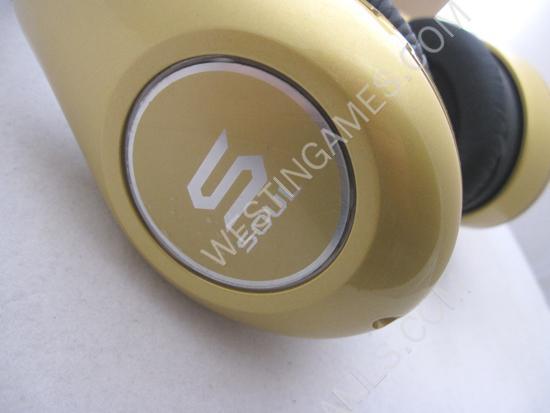 Soul by Ludacris SL300 Pro Hi-Definition On-Ear Headphones - Gold - Image 4