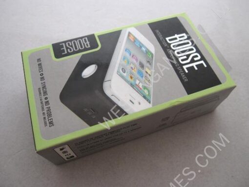 Wireless Interaction Audio Amplifying Speaker for iPhone 4S/HTC/Samsung & Other Phone -Black - Image 6
