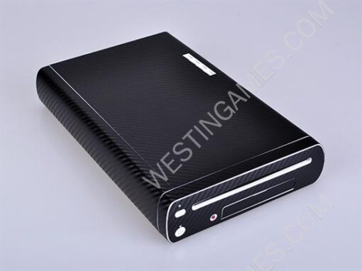 Complete Carbon Fiber Skin Sticker for WII U Console & GamePad - 4 Colors - Image 2