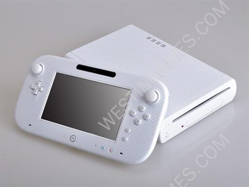 Complete Carbon Fiber Skin Sticker for WII U Console & GamePad - 4 Colors - Image 4