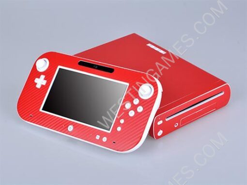 Complete Carbon Fiber Skin Sticker for WII U Console & GamePad - 4 Colors - Image 6