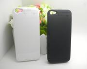 3200mAh External Backup Battery Power Pack Case for iPhone 5 / 5S - Black/White 03