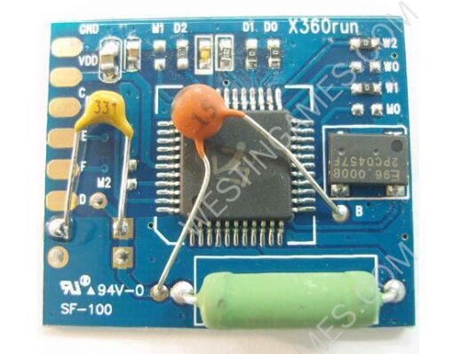 X360Run 1.0 Glitcher Yellow Board with 96MHZ Crystal Oscillator Build for All XBOX360 Slim - Image 2