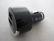 3.1A USB Mini Car Power Charger 5.2V With LED Light for iPhone/ iPad/ iPod/Smart Phone/GPS - Black 02