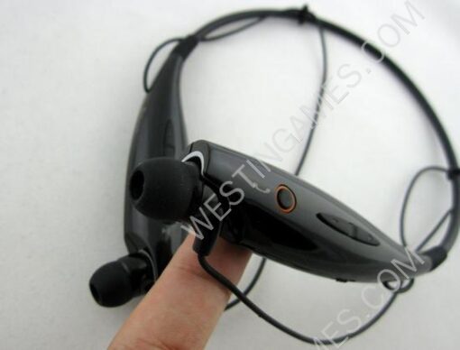 LG Tone+ HBS-730 LG Bluetooth Stero Headset Ture Freedom Headphone - Black (OEM) - Image 4
