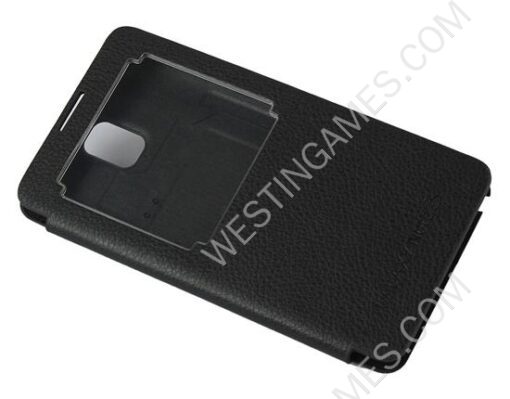 Metal Silk Housing Cover Battery Back Door Leather Case for Galaxy Note III 3 - 10 Themes - Image 6