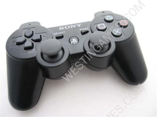 Original Sony PS3 Wireless Controller Dualshock Sixaxis With Packing - Black (Refurbished) - Image 3