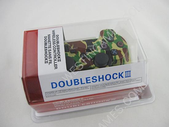 Bluetooth Wireless Controller New Blister Packing for PS3 - Jungle Camouflage #1 (NEUTRAL)