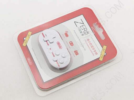 8Bitdo Zero Wireless GamePad Controller for IOS/Android/Windows/Mac OS - White/Red
