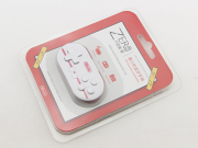 8Bitdo Zero Wireless GamePad Controller for IOS/Android/Windows/Mac OS - White/Red