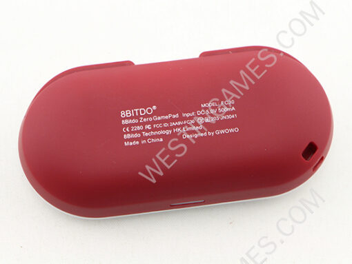 8Bitdo Zero Wireless GamePad Controller for IOS/Android/Windows/Mac OS - White/Red - Image 4