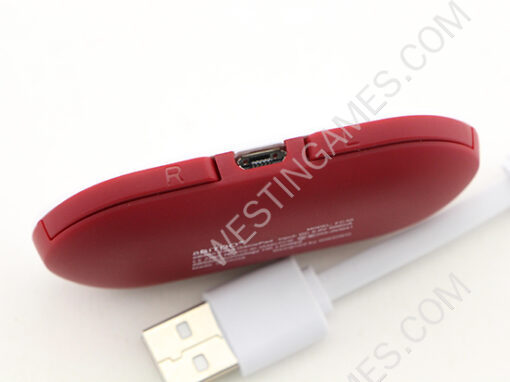 8Bitdo Zero Wireless GamePad Controller for IOS/Android/Windows/Mac OS - White/Red - Image 5