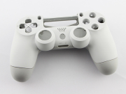 Replacement Top and Bottom Housing Shell Case for Playstation 4 ps4 Controller - Matt White (OEM A)