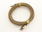 10Ft Long Braided Micro USB 2A Data Sync Charger Cable Cord For Smart Phones / PS4 XBOX ONE - Gold