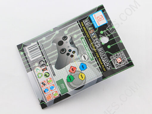 ABXY LED Light Up Buttons Joystick for Xbox One Controller - Skull Ghost - Image 6
