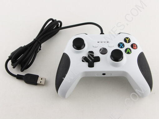USB Wired Gamepad Controller for XBOX ONE Slim and PC WIN 8/10 - White - Image 2