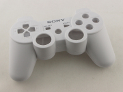 Full Wireless Controller Housing Cover Case to Replacement Original PS3 Controller - White 02