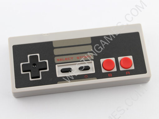 2.4GHz Wireless Controller Gamepad inner Battery for Nintendo Mini Classic NES Console - Grey - Image 2