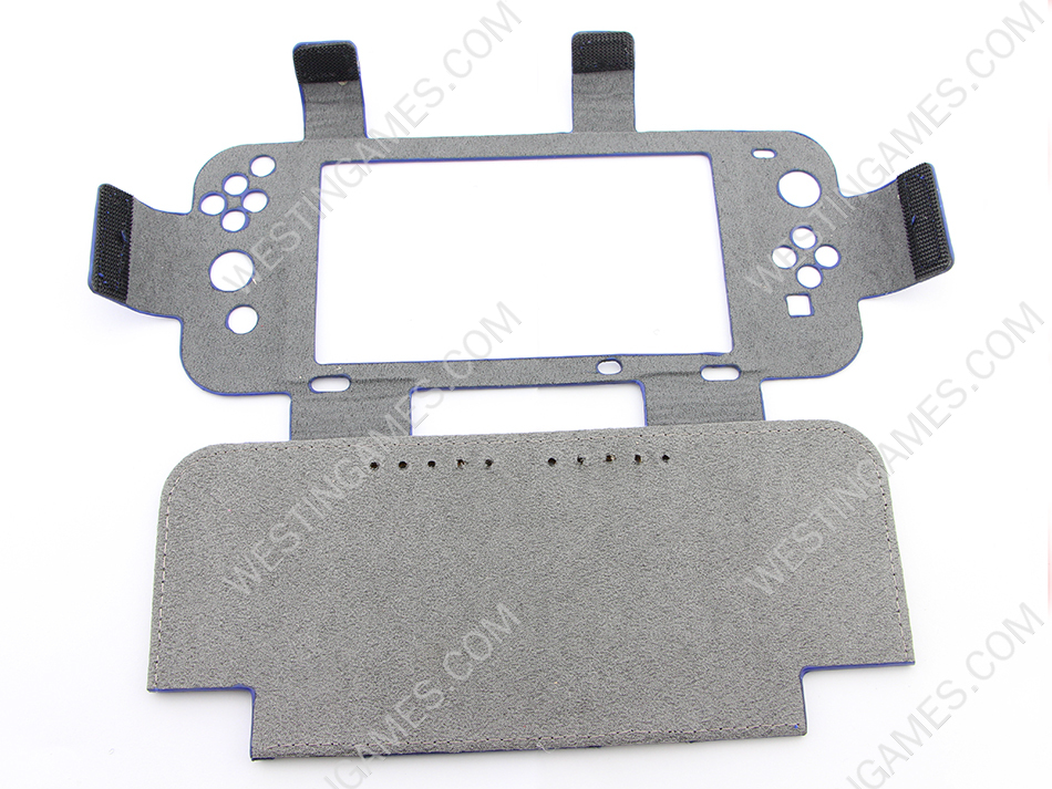 Fashion Leather Anti-slip Protective Cover Case For Nintendo Switch NX 6.2inch Console - Blue - Image 4