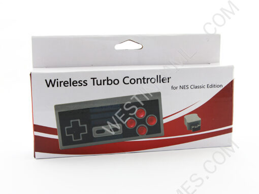 2.4GHz Wireless Controller Gamepad for Nintendo Mini Classic NES Console - Black - Image 6