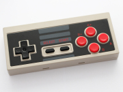 2.4GHz Wireless Controller Gamepad for Nintendo Mini Classic NES Console - Grey 02