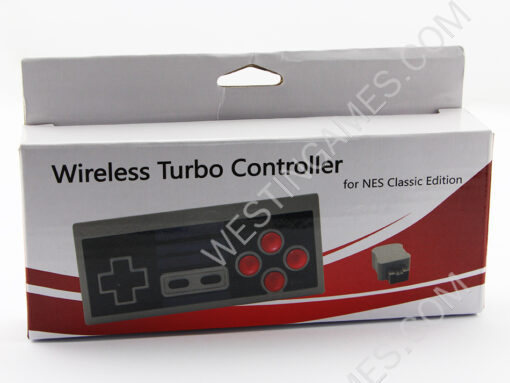2.4GHz Wireless Controller Gamepad for Nintendo Mini Classic NES Console - Grey - Image 6