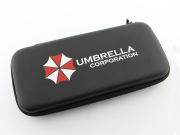 Black EVA Hard Carrying Case Travel Pouch for Nintendo NS Switch - Resident Evil