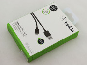 1.2m Belkin Micro USB Charging Data Sync Cable for Samsung Galaxy and HTC Smartphone Phone - Black
