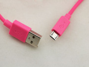 1.2m Belkin Micro USB Charging Data Sync Cable for Samsung Galaxy and HTC Smartphone Phone - Pink 03