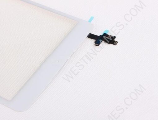 Touch Screen Digitizer Assembly with Home Button and IC Conector Chip for iPad Mini - White (OEM A+) - Image 2