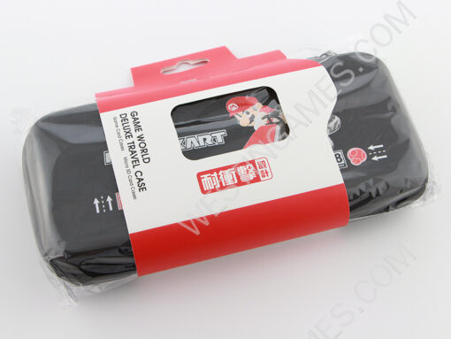 Black EVA Hard Carrying Case Travel Pouch for Nintendo NS Switch - Mariokart - Image 4