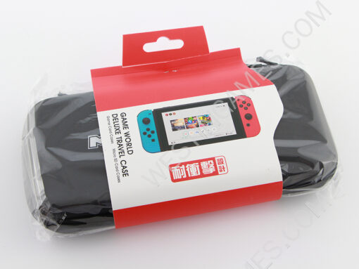 Black EVA Hard Carrying Case Travel Pouch for Nintendo NS Switch - Mariokart - Image 5