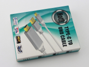 USB TYPE-C 3.1 4K UHD to HDMI Cable with Samrt Power Charge for Macbook Galasy S8 Smart Phone White