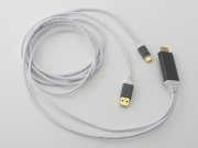 USB TYPE-C 3.1 4K UHD to HDMI Cable with Samrt Power Charge for Macbook Galasy S8 Smart Phone White 02