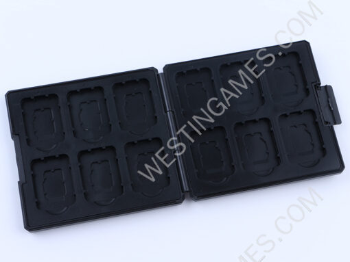 12 Slots Zelda: Breath of the Wild Game Card Cartridge Storage Case Box for NS Switch- Black - Image 3