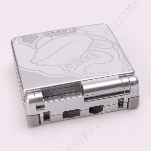 Complete Clear Housing Shell Cover Case Replacement for GBA SP - King Kong Silver - Image 5