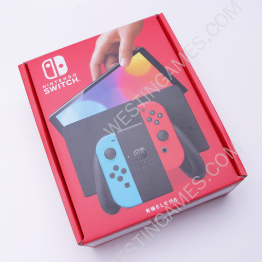 Game Console Packing Set for Switch OLED Console Blue and Red