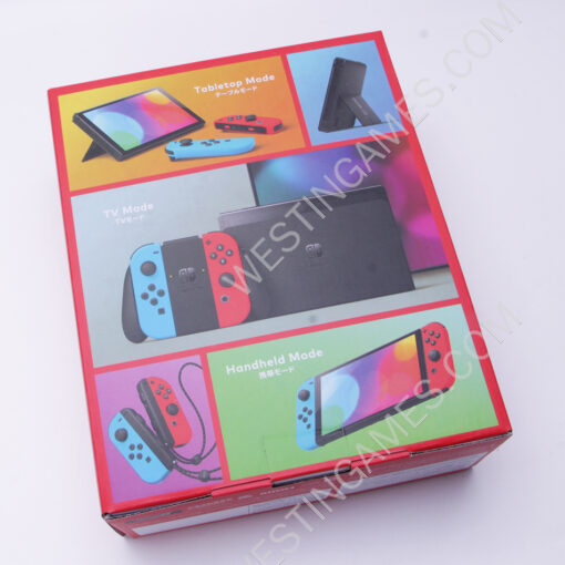 Game Console Packing Set for Switch OLED Console Blue and Red - Image 2
