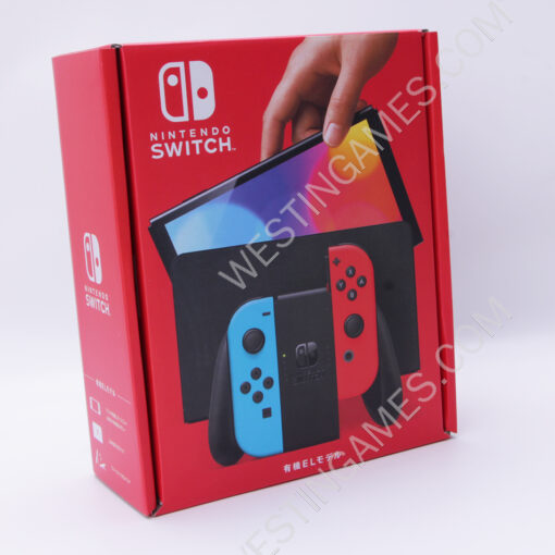 Game Console Packing Set for Switch OLED Console Blue and Red - Image 5