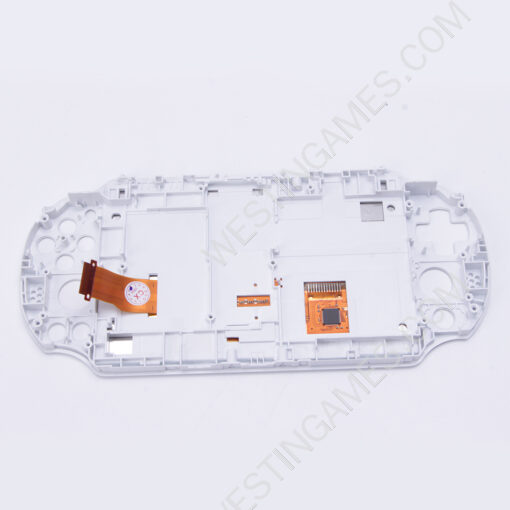 Original Touch Digitizer LCD Screen Display with Front Frame for PS VITA PSVITA PCH-2000 White - Image 3
