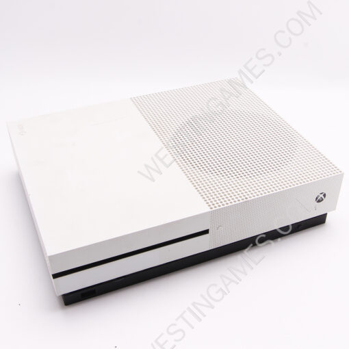 Replacement Original Plastic Housing Shell Case for XBOX ONE Slim Console White Second-Hand